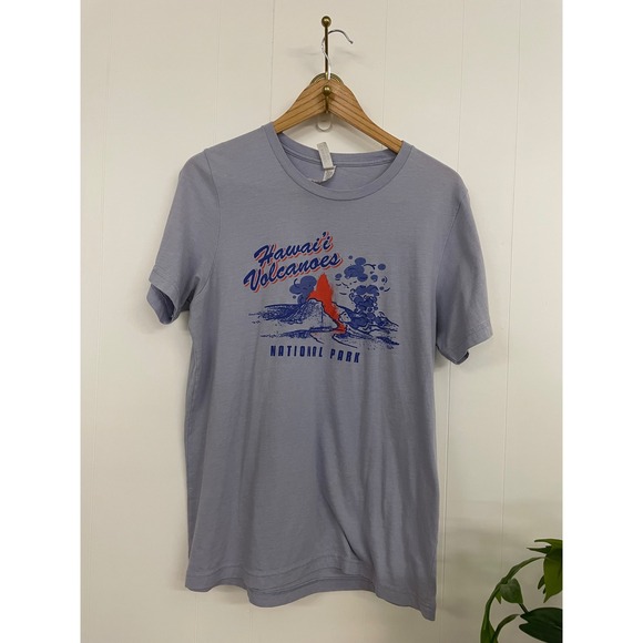Bella + Canvas Other - Bella Canvas Hawaii Volcanoes National Park Graphic T-Shirt Purple Large